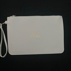 Elegant “Mrs” Clutch Bag
